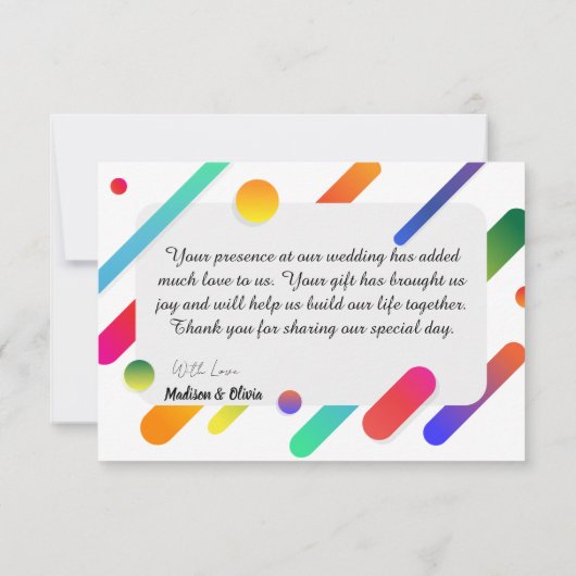 Groeten Dank u kaarten (Achterkant)