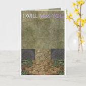 GROETEN EXOBIA: IK ZAL MISSER U KAART (Gele Bloem)