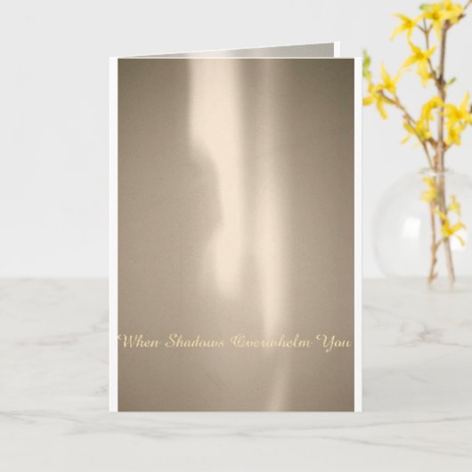 GROETEN EXOBIA: Wanneer de Schaduwen u Kaart (Gele Bloem)