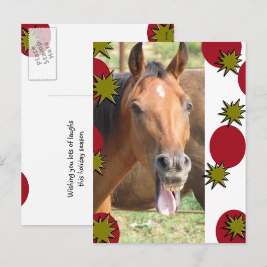 Groeten Feestdagenkaart (Voorkant / Achterkant)