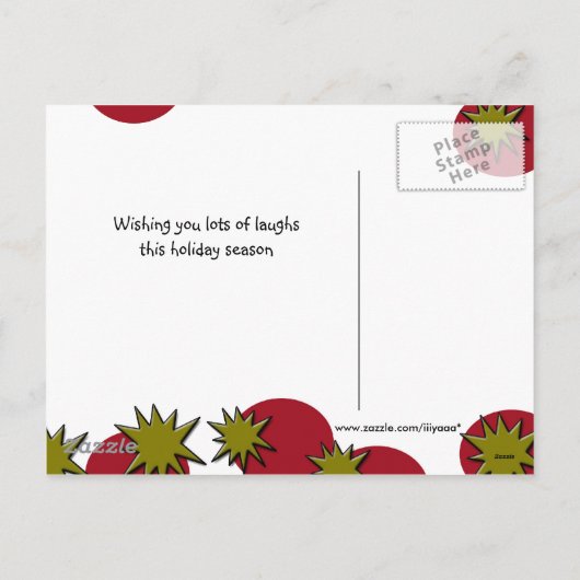 Groeten Feestdagenkaart (Achterkant)