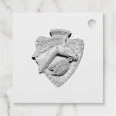 Groeten! Gelukkig Valentijn Bedankjes Labels (Achterkant)
