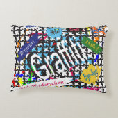 Groeten Graffiti Accent Kussen (Achterkant)