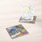 Groeten Graffiti Kartonnen Onderzetters (Insitu)