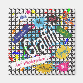 Groeten Graffiti Magneet