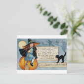 groeten Halloween Briefkaart (Staand voorkant)