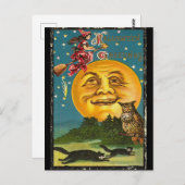  groeten Halloween Briefkaart (Voorkant / Achterkant)