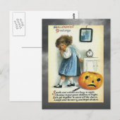 groeten Halloween Briefkaart (Voorkant / Achterkant)