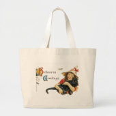  groeten Halloween Grote Tote Bag (Voorkant)