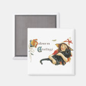  groeten Halloween Magneet (Voorkant / Achterkant)