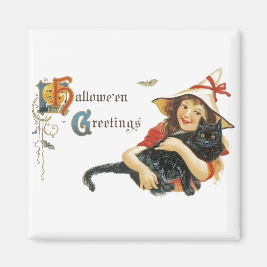  groeten Halloween Magneet (Voorkant)