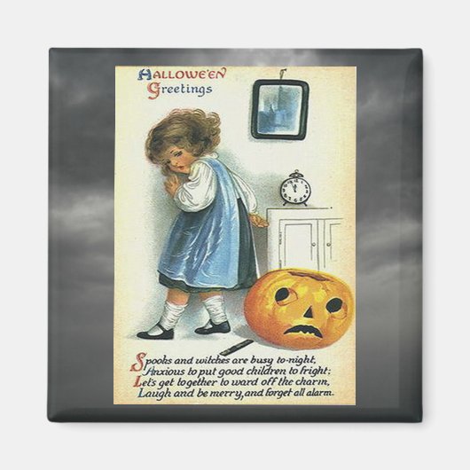  groeten Halloween Magneet (Voorkant)