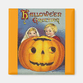 groeten Halloween Magneet (Voorkant)