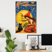  groeten Halloween Poster (Thuiskantoor)