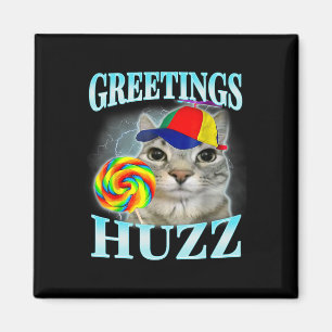 Groeten Huzz Grappige Gen Z Gen Alpha Slang Meme Magneet