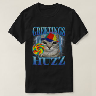 Groeten Huzz Lollipop Cat Meme T-shirt