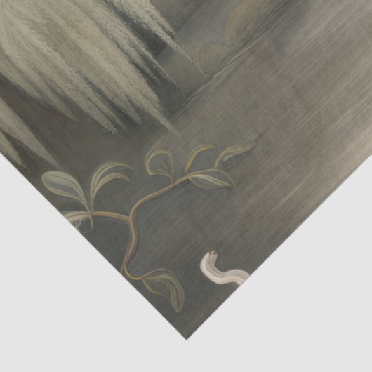 Groeten in het wild tissuepapier (Detail)