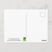 Groeten, Jouw tekst, struisvogels Briefkaarten (Achterkant)