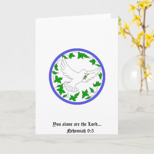 Groeten Kaart (Gele Bloem)