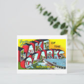  groeten: Lake of the Ozarks, Missouri Briefkaart (Staand voorkant)