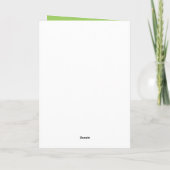 Groeten met groene kleppen kaart