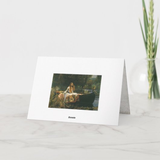 Groeten met het Schilderen van John William Kaart (Achterkant)