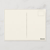  groeten met oude bandenkaart briefkaart (Achterkant)