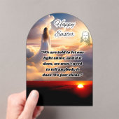 Groeten met Pasen Acryl Uitnodigingen (Insitu (Draagbaar))