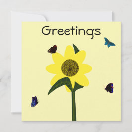 Groeten Notecard Feestdagenkaart