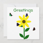 Groeten Notecard Feestdagenkaart (Voorkant)