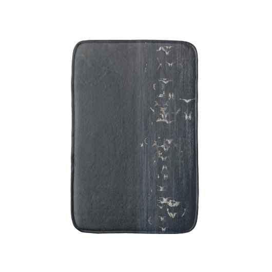 Groeten op de Midnight Blue Ocean Badmat (Voorkant Verticaal)