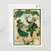 Groeten op St Patricks Briefkaart (Voorkant / Achterkant)