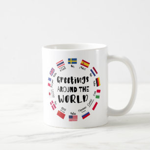 Groeten over de hele wereld, Hallo in alle talen Koffiemok
