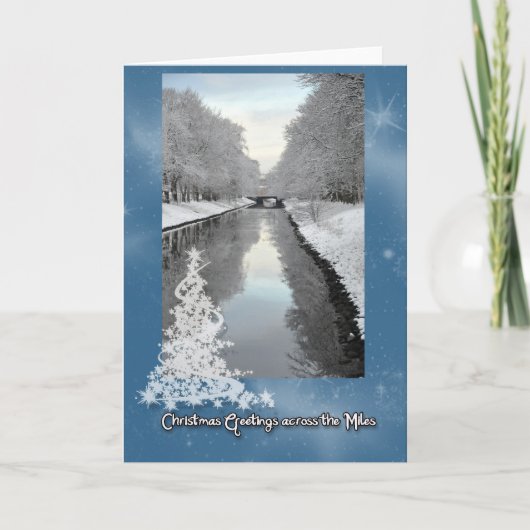 Groeten over de Miles Feestdagen Kaart (Voorkant)
