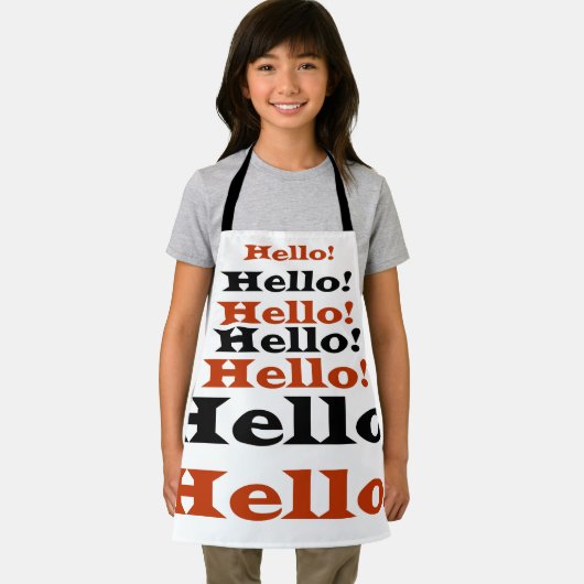 Groeten Schort (Insitu)