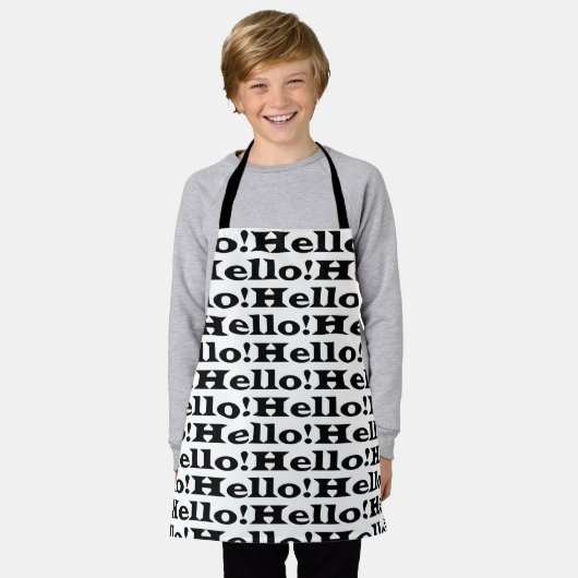 Groeten Schort (Gedragen)