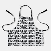 Groeten Schort (Voorkant)