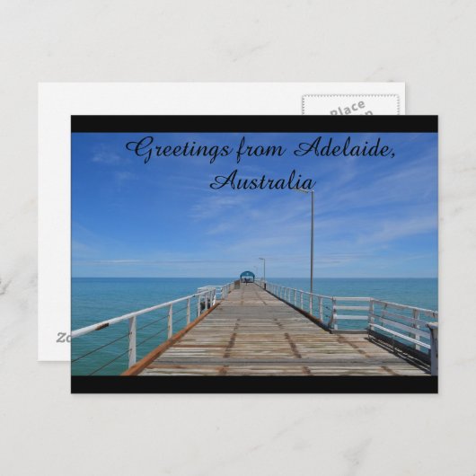 Groeten uit Adelaide Australia Briefkaart (Voorkant / Achterkant)