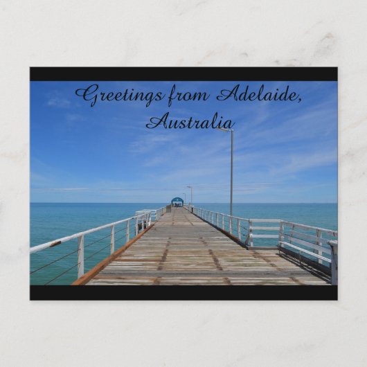 Groeten uit Adelaide Australia Briefkaart (Voorkant)
