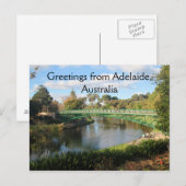 Groeten uit Adelaide, Australië Briefkaart (Voorkant / Achterkant)