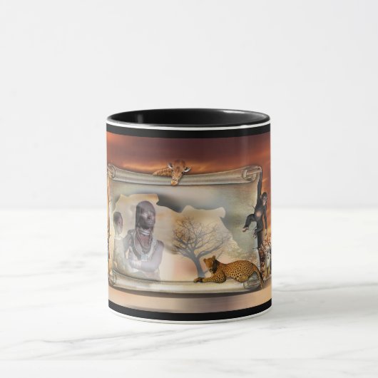 Groeten uit Afrika Mok (Midden)