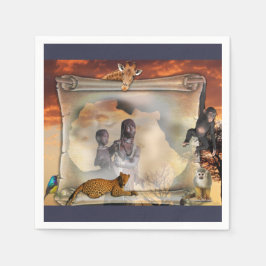 Groeten uit Afrika Servet