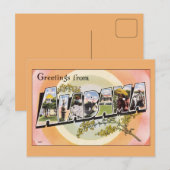 Groeten uit Alabama Briefkaart (Voorkant / Achterkant)