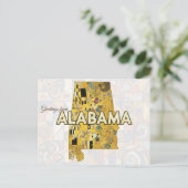 Groeten uit Alabama Briefkaart (Staand voorkant)