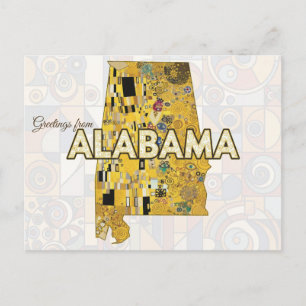 Groeten uit Alabama Briefkaart