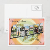 Groeten uit Alabama Briefkaart (Voorkant / Achterkant)