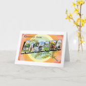 Groeten uit Alabama Kaart (Gele Bloem)