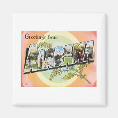 Groeten uit Alabama Magneet (Voorkant)