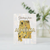 Groeten uit Alabama Verticaal Briefkaart (Staand voorkant)