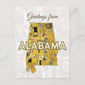 Groeten uit Alabama Verticaal Briefkaart (Voorkant)